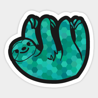 Just Hanging - Green Sticker